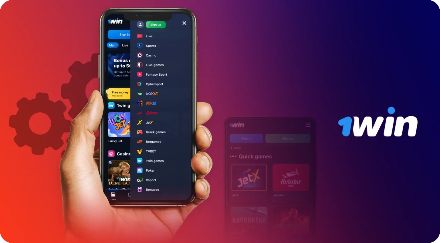 1Win mobil versiyasi va ilovasi